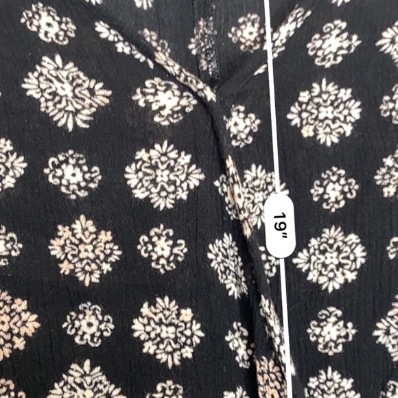 American Eagle wrap boho bell sleeve blouse - Picture 5 of 5